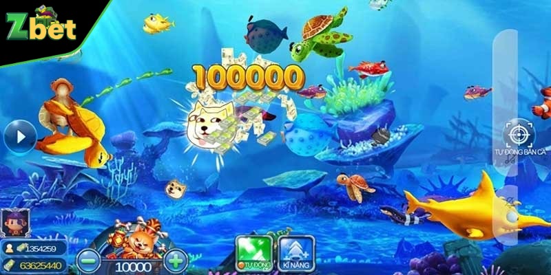 Điểm cộng lớn của Bắn Cá Đại Thần là giao diện được thiết kế rất bắt mắt