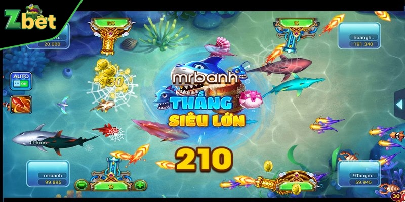 Trò chơi bắn cá thường xuyên tổ chức các sự kiện và nhiệm vụ