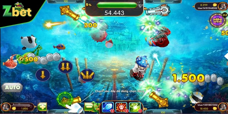 Bắn cá Tài Lộc là cơ hội để người chơi trải nghiệm thế giới đại dương kỳ thú