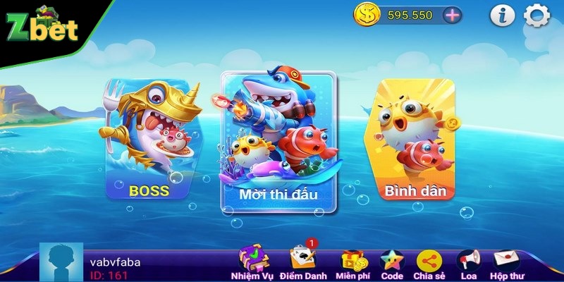 Mục tiêu chính của bắn cá VIP là sử dụng vũ khí để tiêu diệt các loài cá xuất hiện 