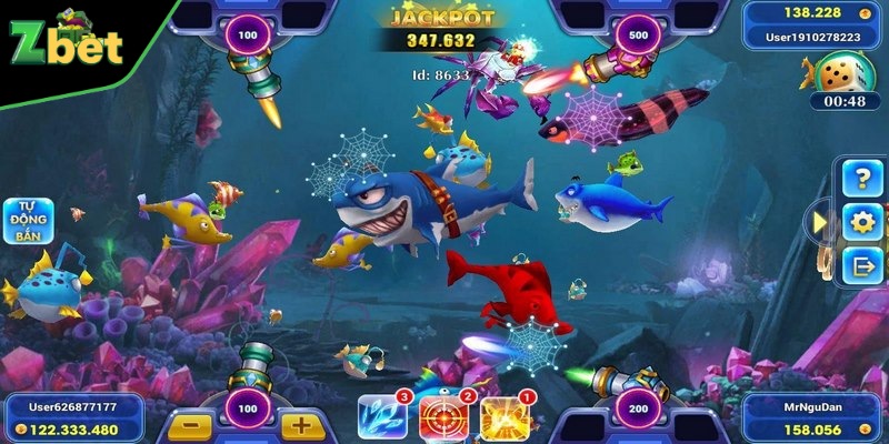 Bắn cá Vua Hải Tặc là phiên bản trực tuyến thu hút