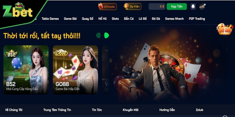 Đăng ký ZBET hoàn tất nhận vô vàn ưu đãi lớn về tay