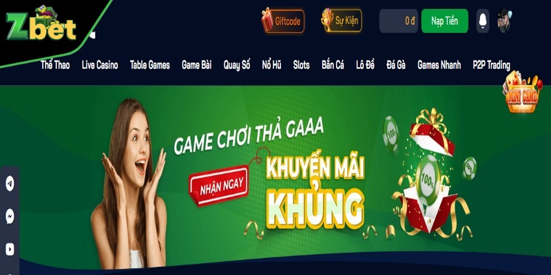 Tham gia nhận khuyến mãi ZBet đơn giản chỉ với vài bước thao tác